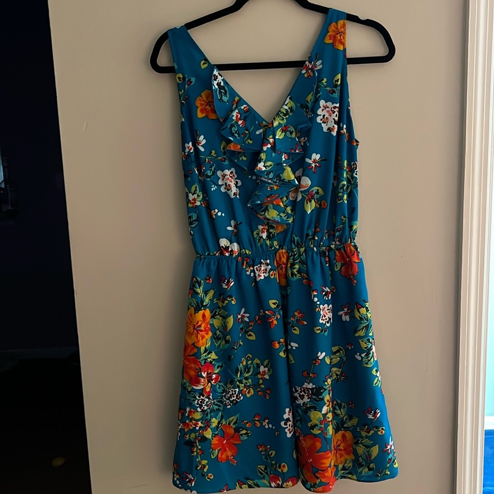 Express ruffle dress